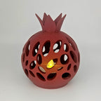 Rosh Hashana, Sukkot Pomegranate Tea Light Cover, Jewish Holiday Decor.