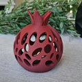 Rosh Hashana, Sukkot Pomegranate Tea Light Cover, Jewish Holiday Decor.