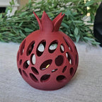Rosh Hashana, Sukkot Pomegranate Tea Light Cover, Jewish Holiday Decor.
