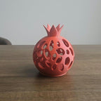 Rosh Hashana, Sukkot Pomegranate Tea Light Cover, Jewish Holiday Decor.