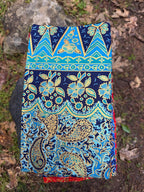 Sarong Batik balinais traditionnel Lotus, fabriqué en Indonésie, tissu de Bali