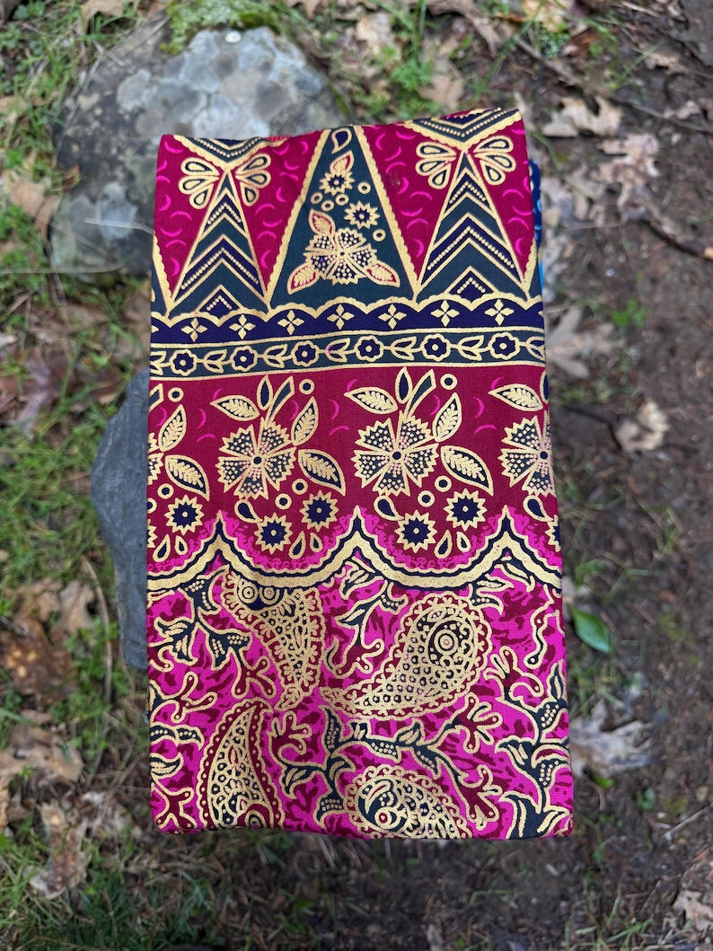 Sarong Batik balinais traditionnel Lotus, fabriqué en Indonésie, tissu de Bali