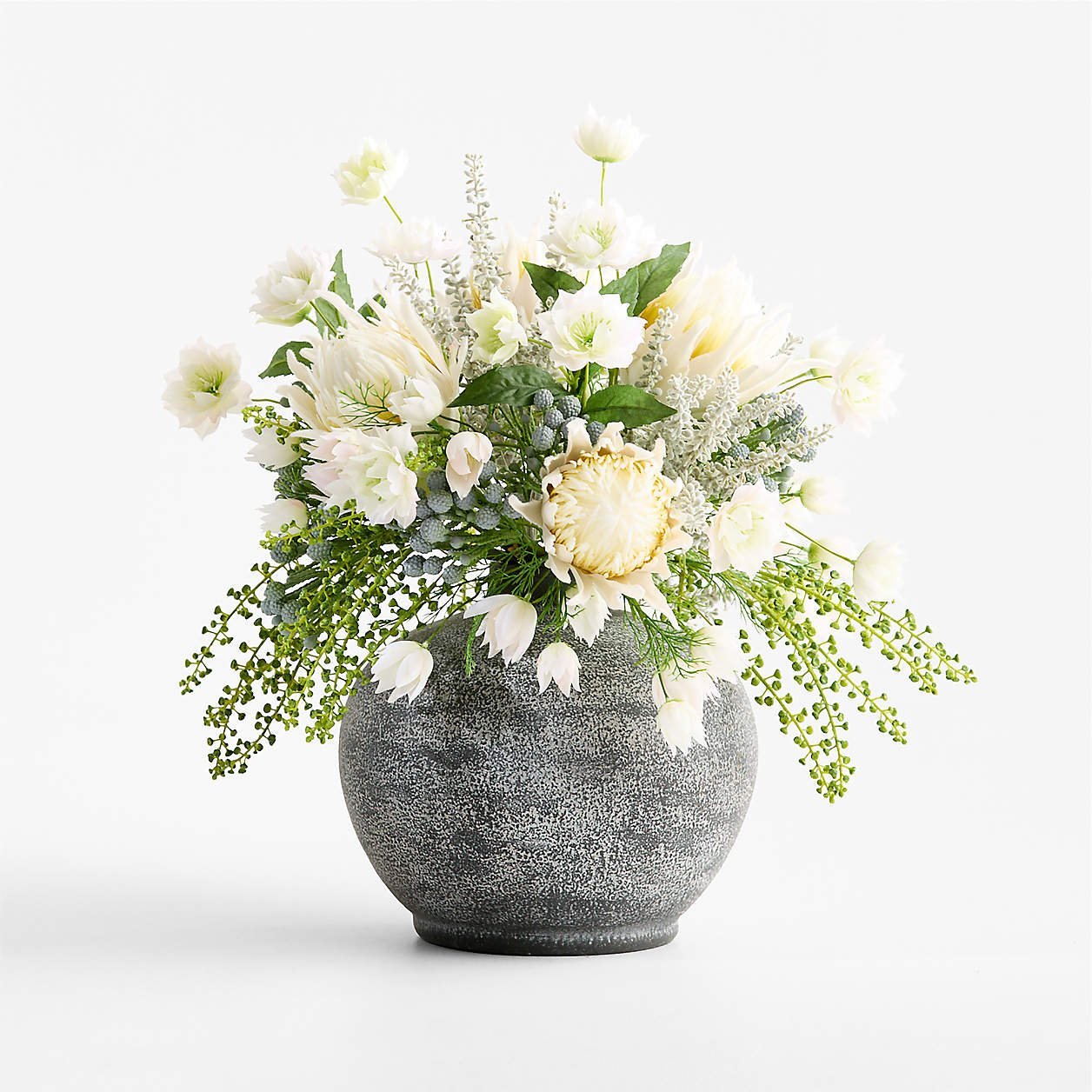 FL_f1a2cd35-a849-4625-95f8-461eb198fe23.jpg Faux Artichoke Flower Bouquet 16" - Image 1