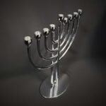 Hanukkiah | Modernized Traditional Menorah - Image 2